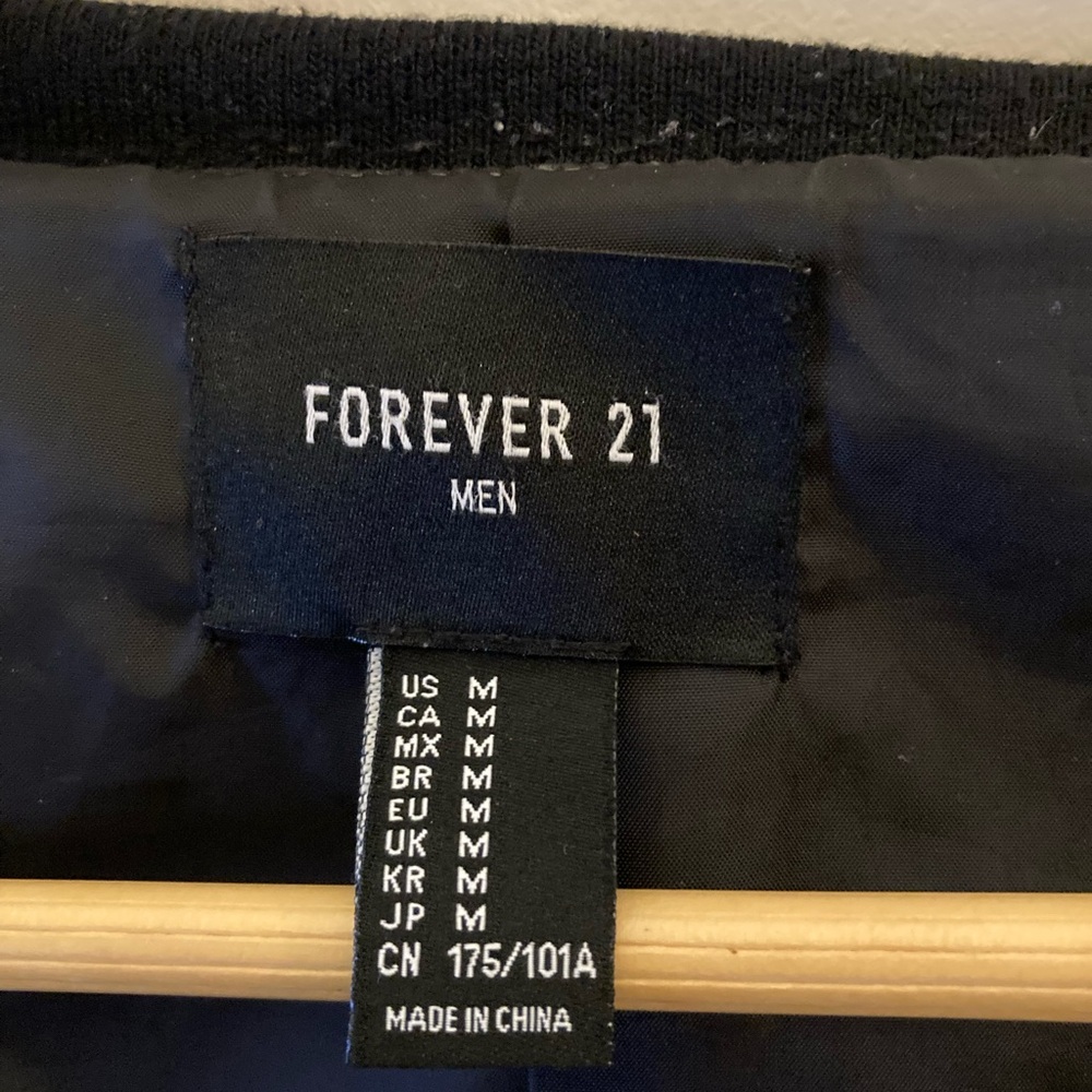 Men’s Gray Forever 21 Zip-up Jacket - Picture 8 of 8